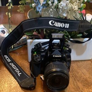Canon EOS Digital Camera with Black Finish